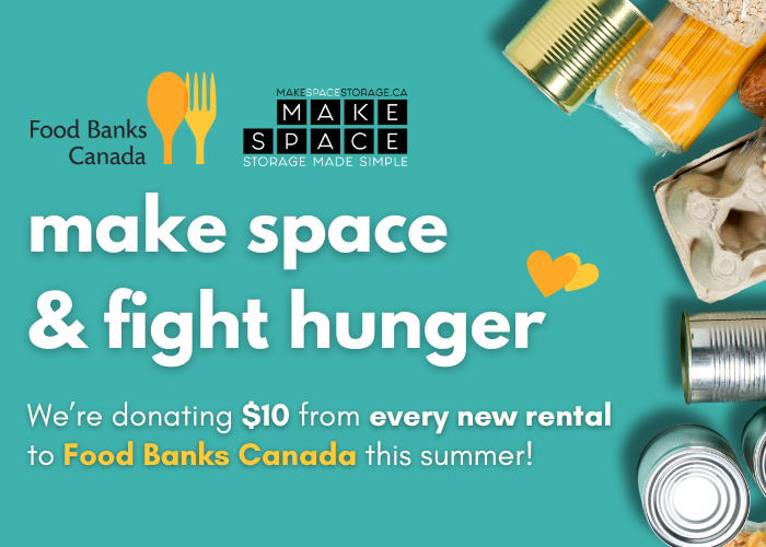 Make Space and Fight Hunger: Join Us for Our Annual Summer Campaign
